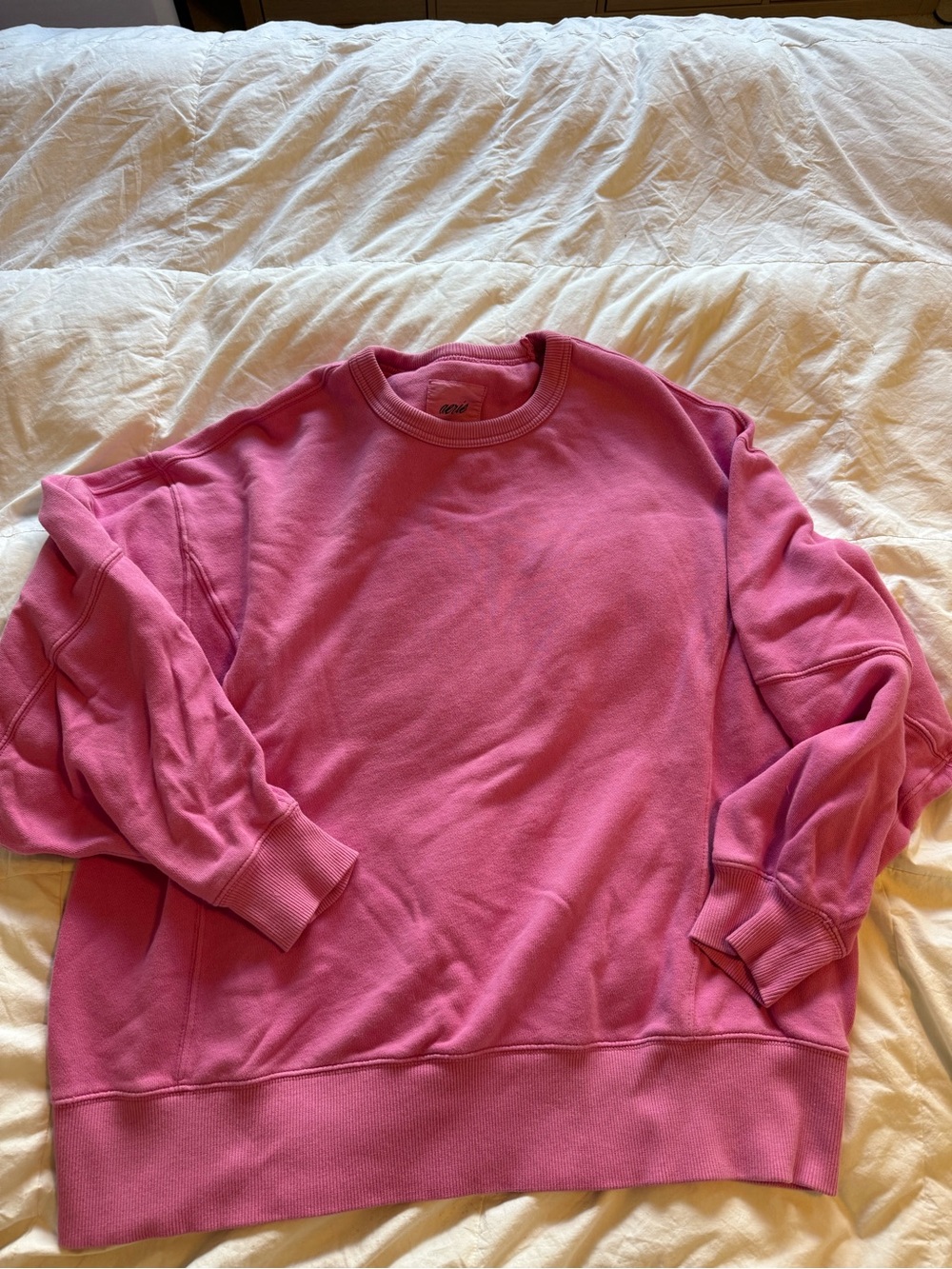 aerie Hot Pink Crewneck Sweatshirt